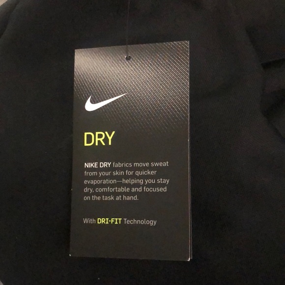 Nike Dri-Fit men's black golf shirt, large, NWT - Picture 5 of 9
